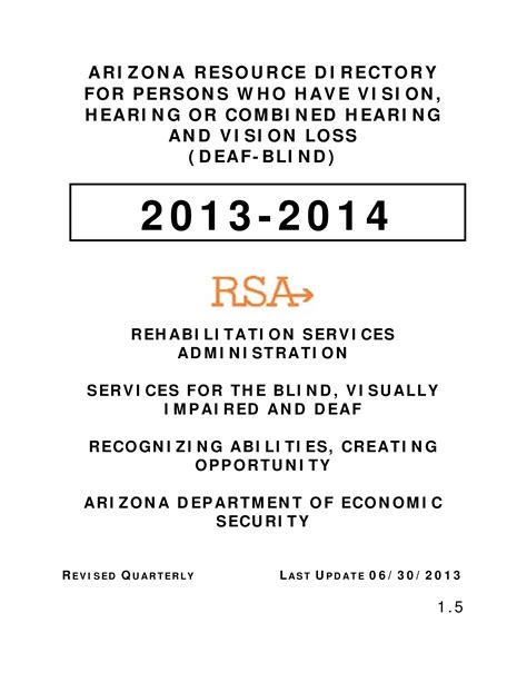 Arizona Resource Directory