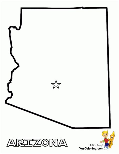 Arizona State Map