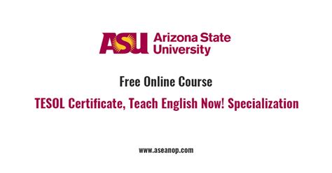 Arizona State University English Master's