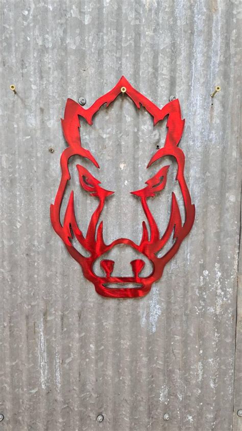 Unleash Your Inner Hog Fan with Stunning Arkansas Razorback Home Decor - Transform Your Space into a True Razorback Sanctuary!