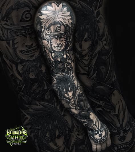 Arm Anime Tattoos