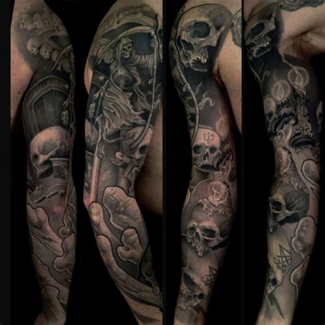 Full leg sleeves, realism Tattoo Ideas