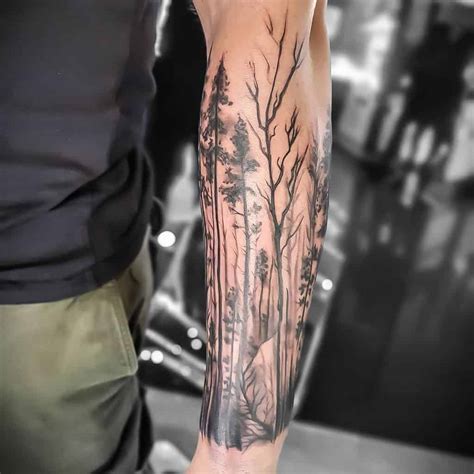 Arm Tattoos Of Trees