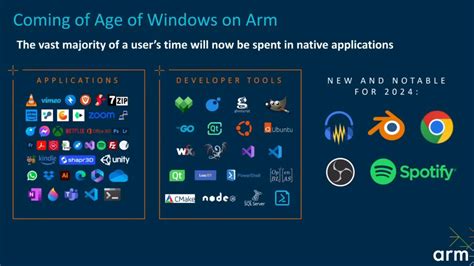 Arm-native apps