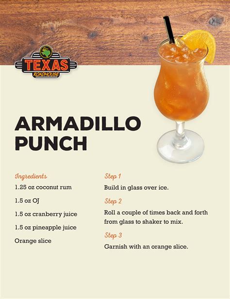 Armadillo Punch Recipe