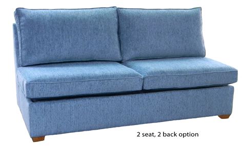 Armless Queen Sleeper Sofa