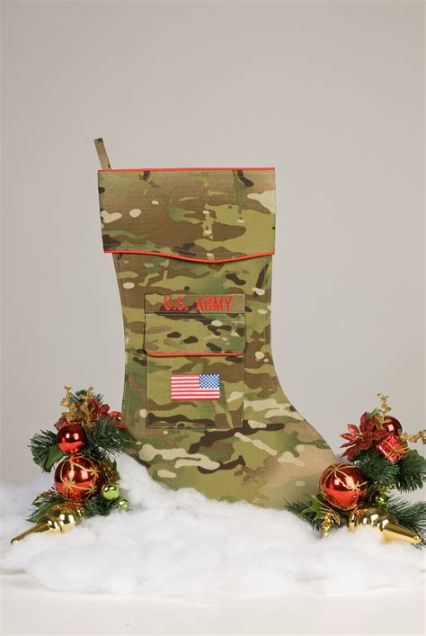 Army Christmas Stocking