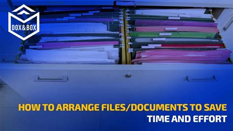 Arrange the Files