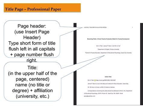 Arranging and Formatting Your Pages