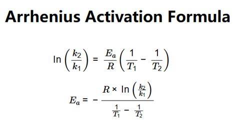 Arrhenius Equation Calculator