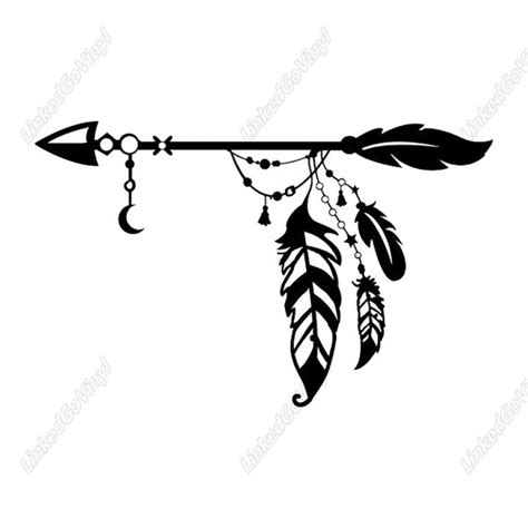 Download Arrow Boho Style SVG File - SVG Design Commercial Use Free PSD Mockups