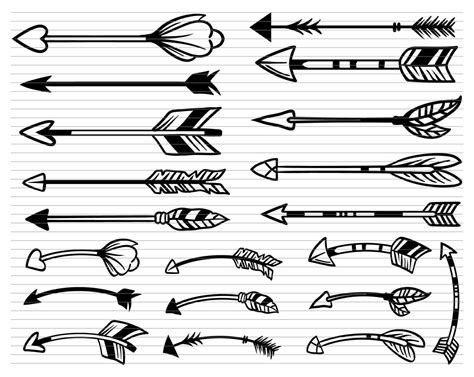 Download Arrow Clipart Bundle Printable