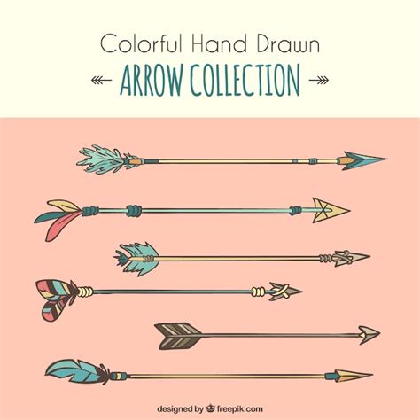 Download Arrows - Hand Drawn Arrows - Boho... Creativefabrica Free PSD Mockups