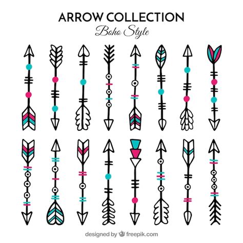 Download Arrows - Hand Drawn Arrows - Boho... Cut Files