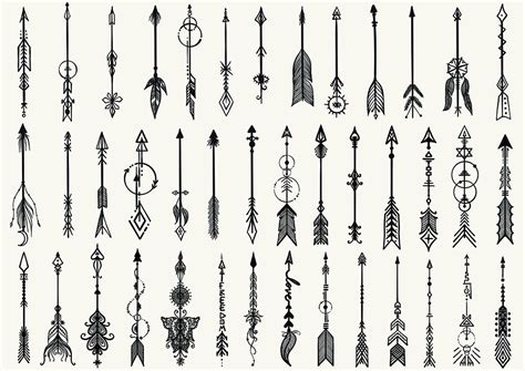 Download Arrows - Hand Drawn Arrows - Boho... Files for Cricut