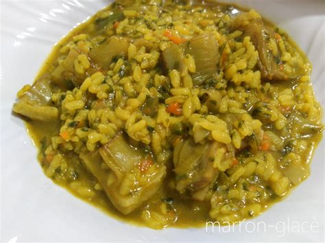 reCocinero: arroz con alcachofas (de bote) pero jamón (de bellota)