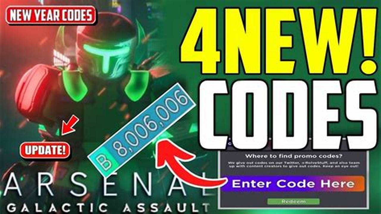 Arsenal Codes December 2024