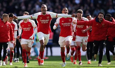 Arsenal EPL Celebration