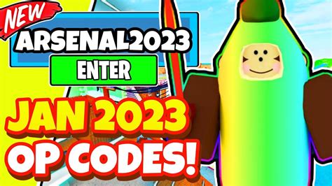 Arsenal Codes - Roblox - June 2023 -