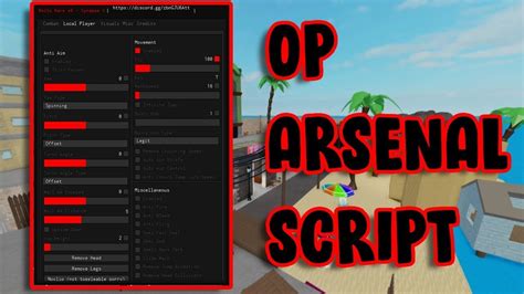 Arsenal GUI Script - Pastebin.com