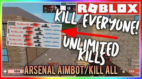 Arsenal Kill All Script! - Pastebin.com