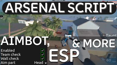 Arsenal Script AIMBOT ESP