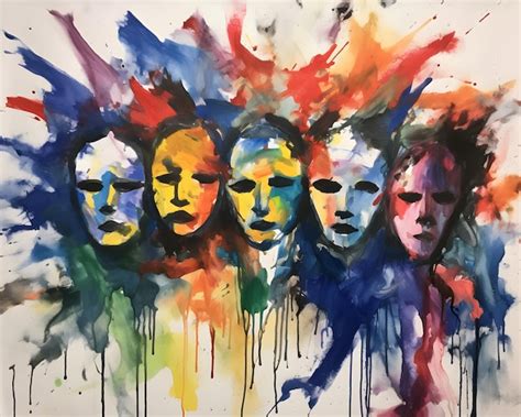 Art Abstract Borderline Personality Disorder