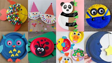 Art And Craft Ideas For Kids Using Paper Plates