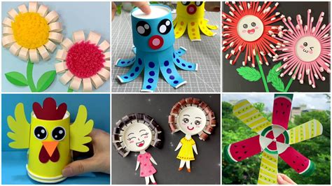 Art And Craft With Paper Cups