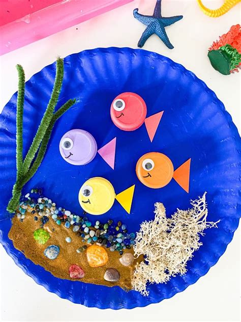 Art And Craft Work With Paper Plate