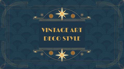 Art Deco Slides Template