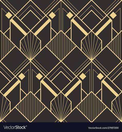 Art Deco geometric patterns