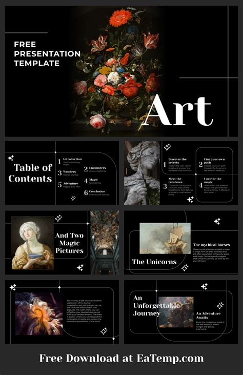 Art Presentation Template