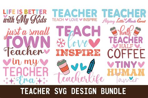 Download Art Teacher Design Bundle Commercial Use