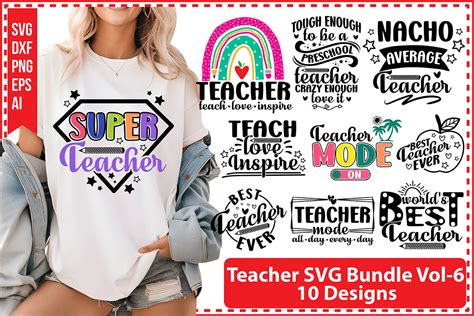 Download Art Teacher Design Bundle Cut Files