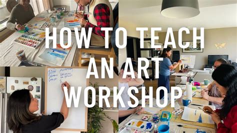 Art Workshop Tips