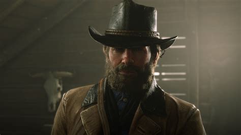 Arthur Morgan Full Beard