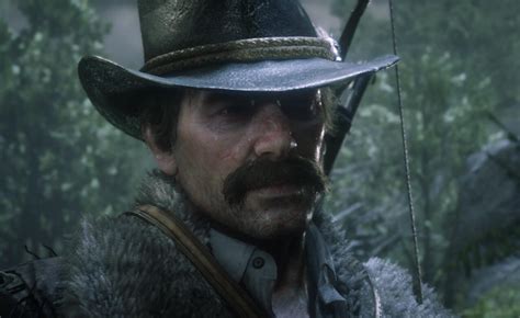 Arthur Morgan With Mustache