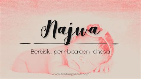 Arti Nama Najwa dalam Bahasa Arab