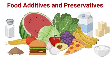 Artificial Additives, Colors, and Preservatives