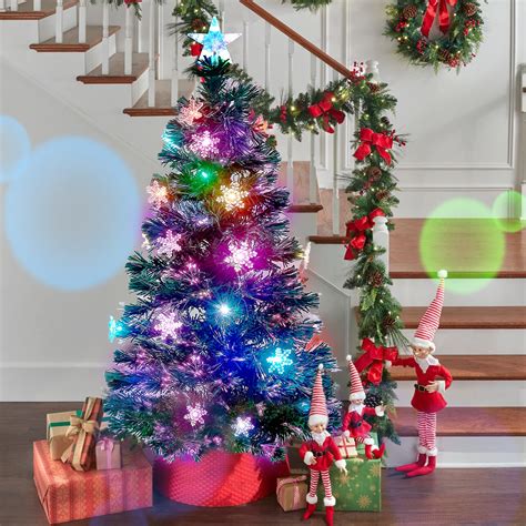 Artificial Colored Christmas Trees