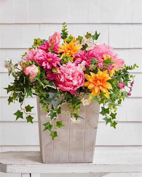 Artificial Flowers For Outside