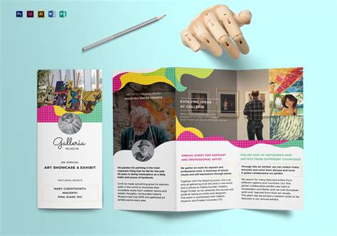 Art Department Brochure Brochure design creative, Pamphlet design