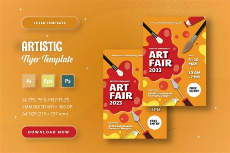 Customize 53+ Art Flyers Templates Online Canva