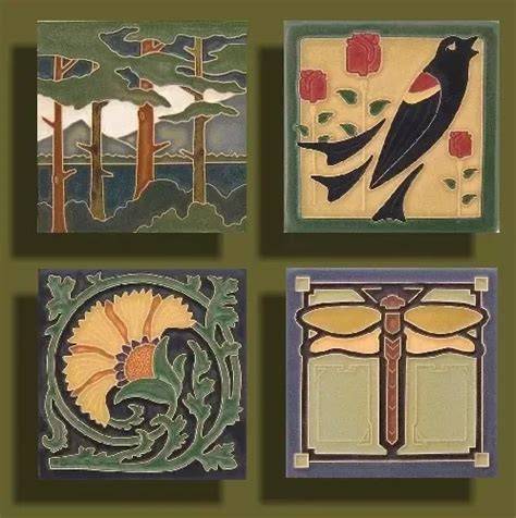 Arts Crafts Tile