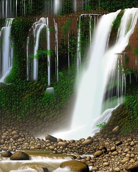 Arusha Waterfall Natural Beauty