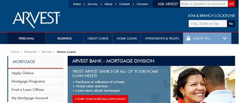 Arvest Home Loan Application