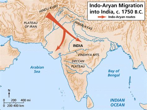 The Aryan Invasion of India (c. 1400 B. C.) World History Volume