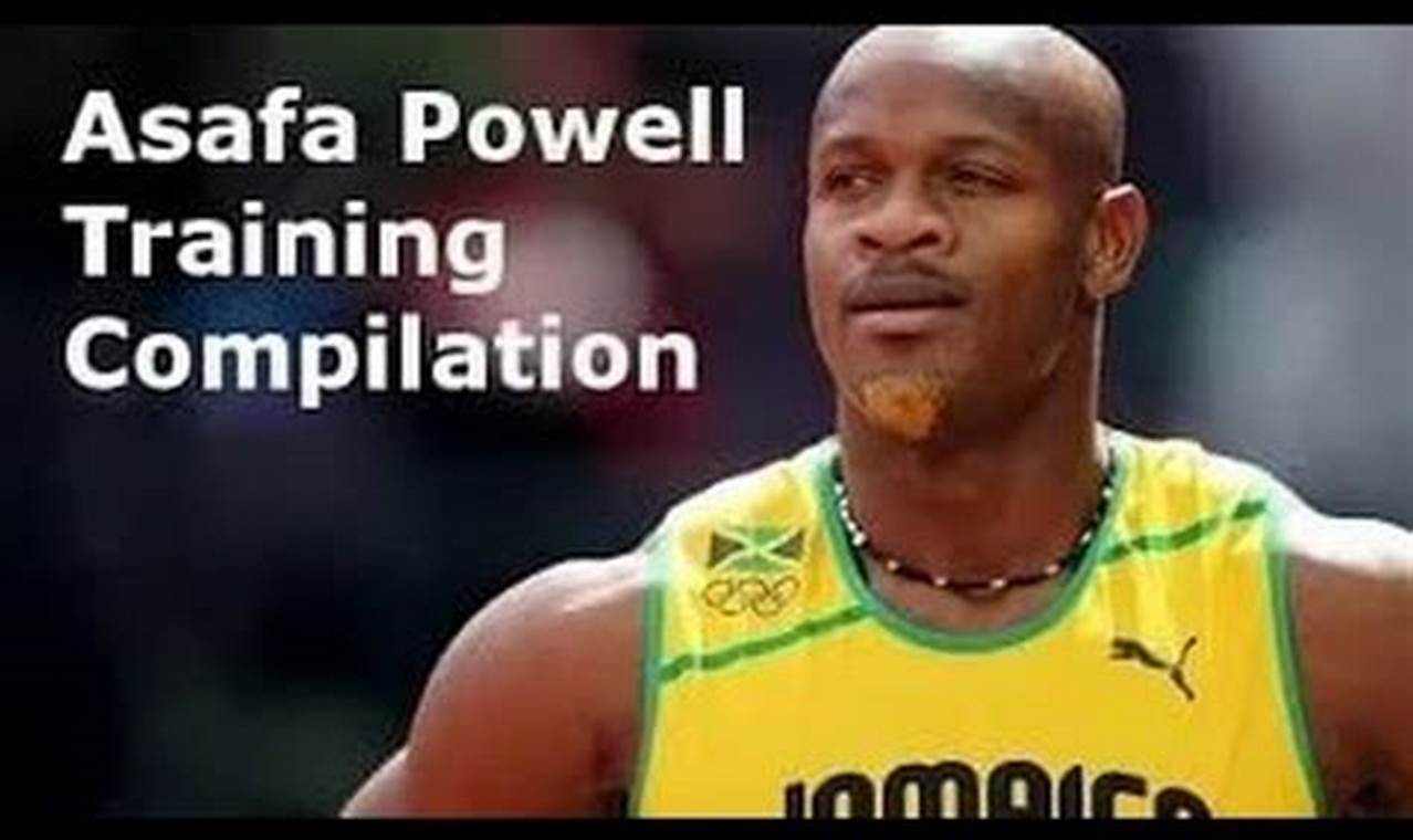 Asafa Powell Workout Routine