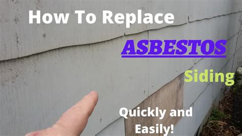 Asbestos Siding Replacement Steps